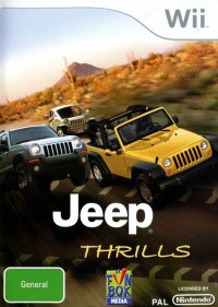 Jeep Thrills PAL Wii  box art